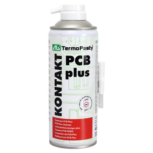 Змивання флюсу для друкованої плати Kontakt PCB Plus AGT-238, спрей, 400 мл. - № 1 Змивання флюсу для друкованої плати Kontakt PCB Plus AGT-238, спрей, 400 мл. - № 1