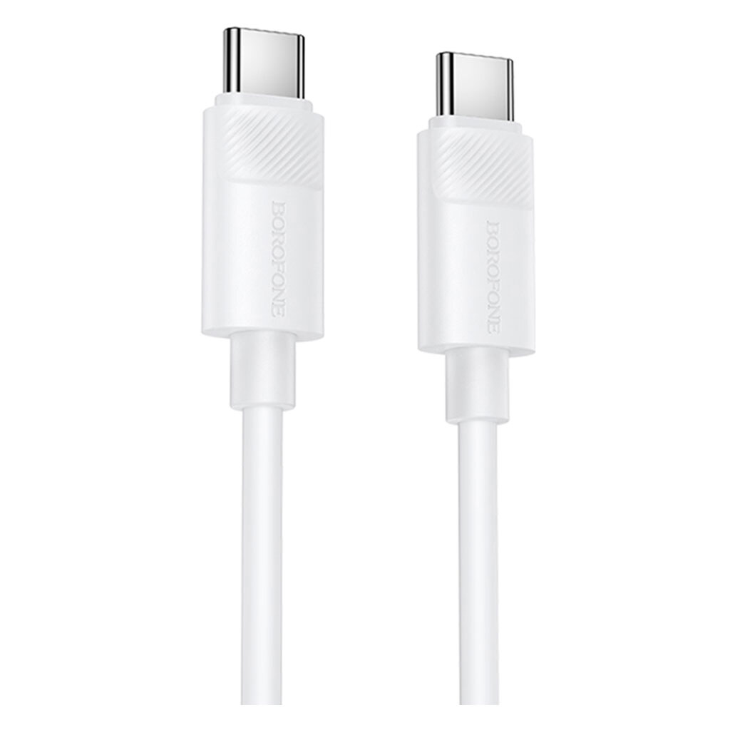 USB кабель Borofone BX123 Leya, Type-C, 1.0 м., Белый - № 1 USB кабель Borofone BX123 Leya, Type-C, 1.0 м., Белый - № 1