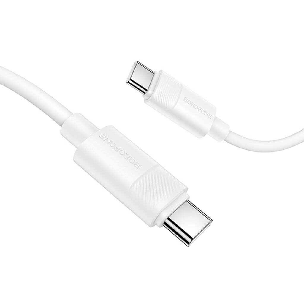 USB кабель Borofone BX123 Leya, Type-C, 1.0 м., Белый - № 2 USB кабель Borofone BX123 Leya, Type-C, 1.0 м., Белый - № 2