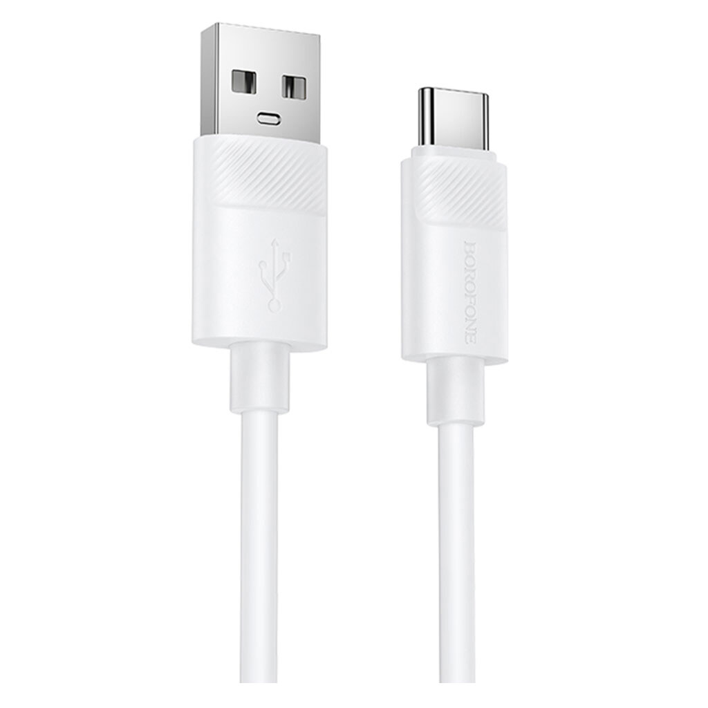 USB кабель Borofone BX123 Leya, Type-C, 1.0 м., Білий - № 1 USB кабель Borofone BX123 Leya, Type-C, 1.0 м., Білий - № 1