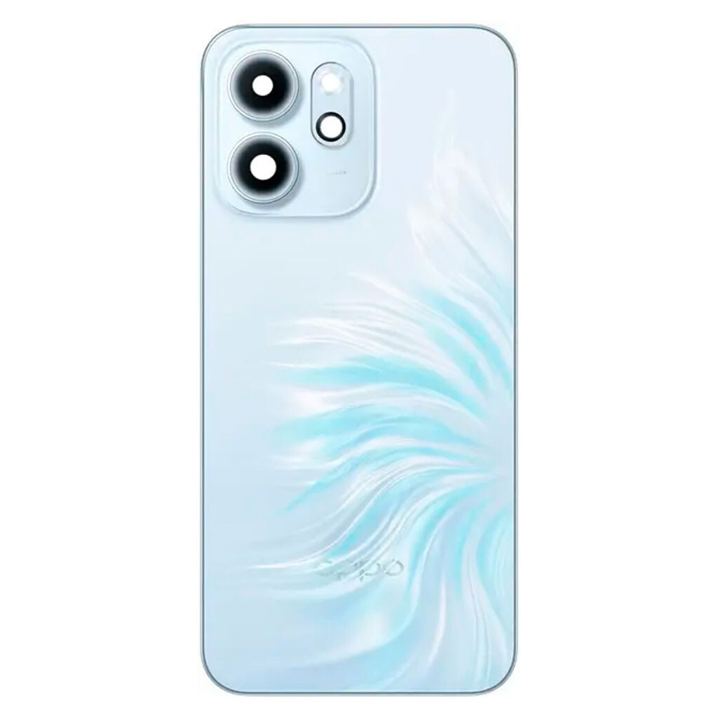 Задняя крышка OPPO Reno 14F, High quality, Голубой - № 1 Задняя крышка OPPO Reno 14F, High quality, Голубой - № 1