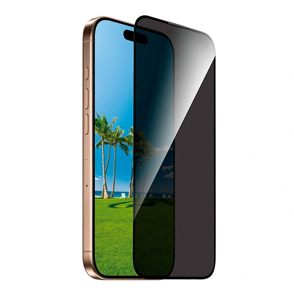 Защитное стекло Apple iPhone 17 Pro Max, Wiwu, Антишпион, 2.5D, Черный - № 2 Защитное стекло Apple iPhone 17 Pro Max, Wiwu, Антишпион, 2.5D, Черный - № 2