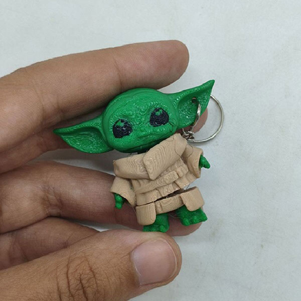 3D Брелок "Hero Baby Yoda / Йода Маленький", OYTOY - № 2 3D Брелок "Hero Baby Yoda / Йода Маленький", OYTOY - № 2