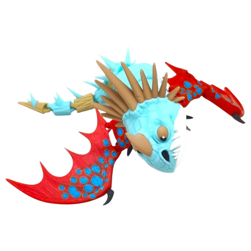 3D Брелок "Hero Dragon Deadly Nadder / Смертельный Верть", OYTOY - № 1 3D Брелок "Hero Dragon Deadly Nadder / Смертельный Верть", OYTOY - № 1