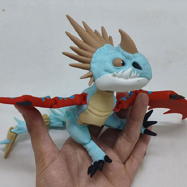 3D Брелок "Hero Dragon Deadly Nadder / Смертельный Верть", OYTOY - № 2 3D Брелок "Hero Dragon Deadly Nadder / Смертельный Верть", OYTOY - № 2
