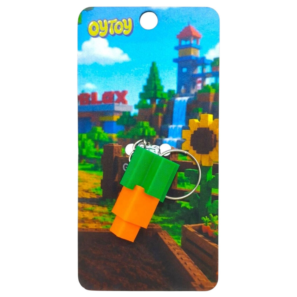 3D Брелок "Roblox Carrot / Морковь GaG Keychain", OYTOY - № 1 3D Брелок "Roblox Carrot / Морковь GaG Keychain", OYTOY - № 1
