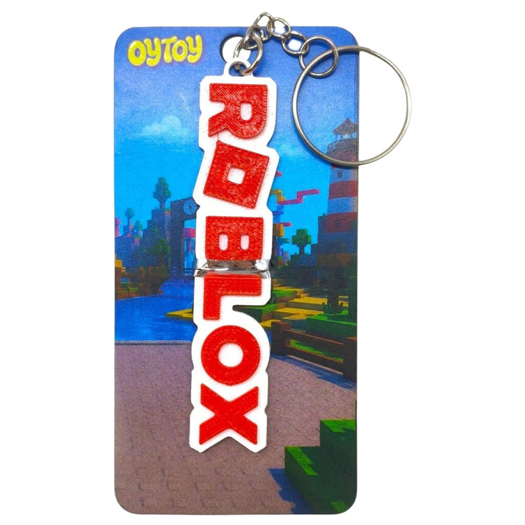 3D Брелок "Roblox Logo / Надпись Roblox Keychain", OYTOY - № 1 3D Брелок "Roblox Logo / Надпись Roblox Keychain", OYTOY - № 1