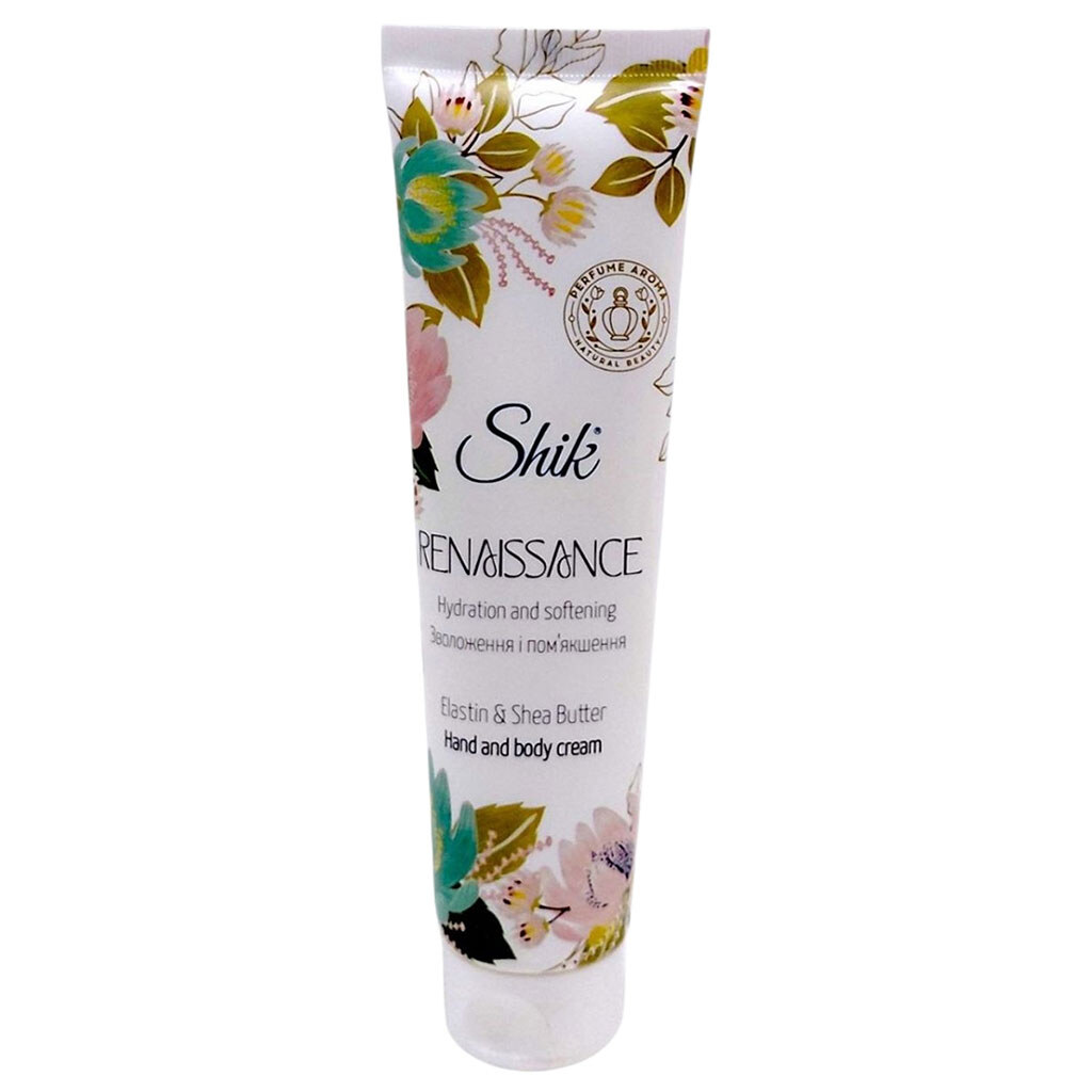 Крем д/рук і тіла Shik Renaissance "Elastin & Shea Butter", зволоження та помякшення, 100 мл - № 1 Крем д/рук і тіла Shik Renaissance "Elastin & Shea Butter", зволоження та помякшення, 100 мл - № 1