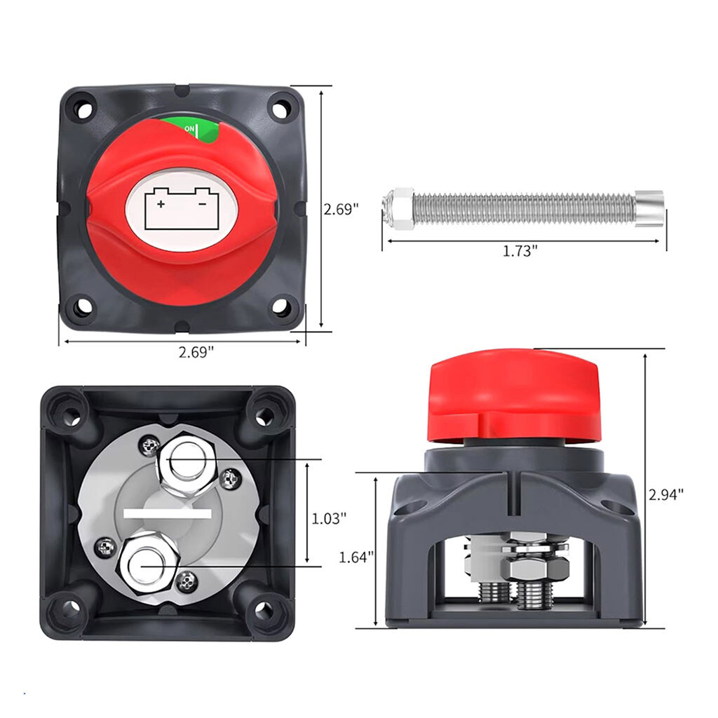 Выключатель батареи ASW-A701 48VDC 275A - № 2 Выключатель батареи ASW-A701 48VDC 275A - № 2