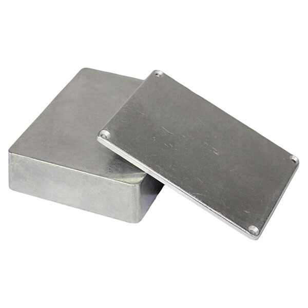 Корпус алюминиевый 1590BB, Серый - № 2 Корпус алюминиевый 1590BB, Серый - № 2