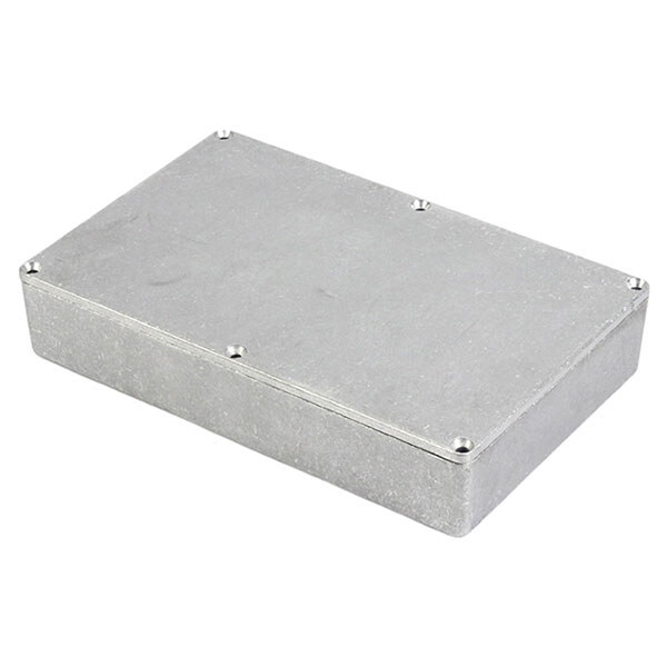 Корпус алюминиевый 1590DD, Серый - № 1 Корпус алюминиевый 1590DD, Серый - № 1