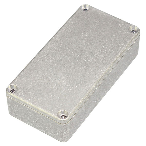 Корпус алюминиевый 1590G, Серый - № 1 Корпус алюминиевый 1590G, Серый - № 1