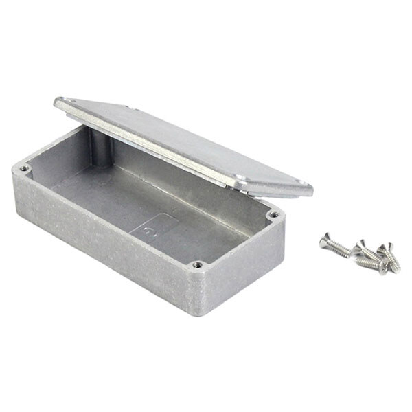 Корпус алюминиевый 1590G, Серый - № 2 Корпус алюминиевый 1590G, Серый - № 2