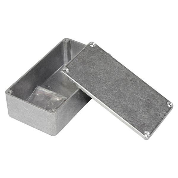Корпус алюминиевый 1590N1, Серый - № 3 Корпус алюминиевый 1590N1, Серый - № 3