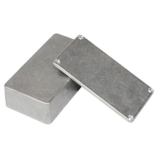 Корпус алюминиевый 1590N1, Серый - № 4 Корпус алюминиевый 1590N1, Серый - № 4