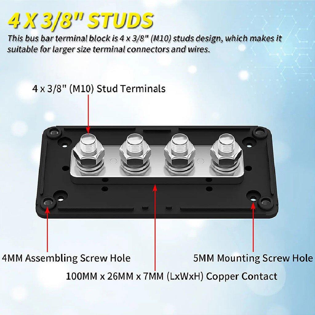 Распределительный блок BB300-T4M8-C-BR-BOX1 пара, Черный - № 3 Распределительный блок BB300-T4M8-C-BR-BOX1 пара, Черный - № 3