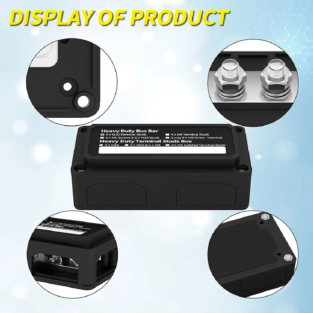 Распределительный блок BB300-T4M8-C-BR-BOX1 пара, Черный - № 5 Распределительный блок BB300-T4M8-C-BR-BOX1 пара, Черный - № 5
