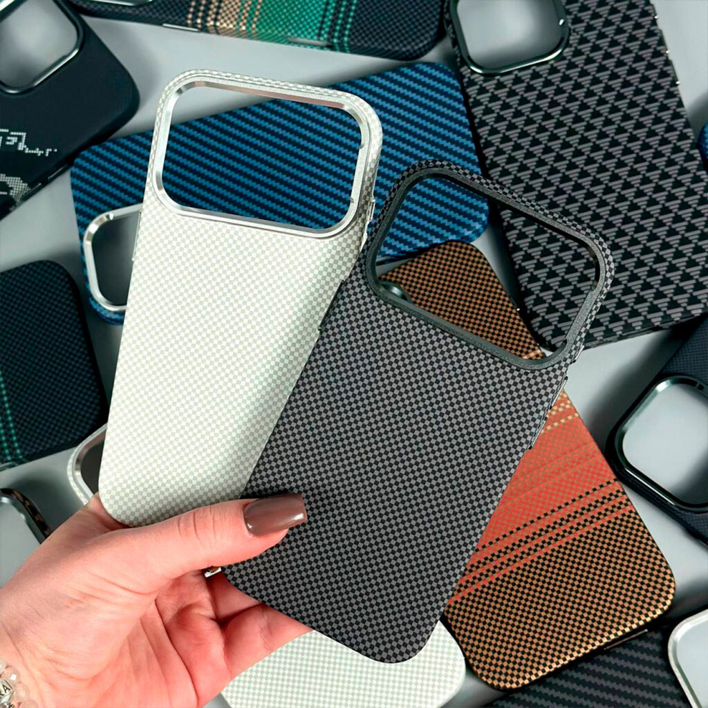 Чохол (накладка) Apple iPhone 15 Pro, Elite Carbon Matte Box, Steel Camo, MagSafe, Малюнок - № 5 Чохол (накладка) Apple iPhone 15 Pro, Elite Carbon Matte Box, Steel Camo, MagSafe, Малюнок - № 5