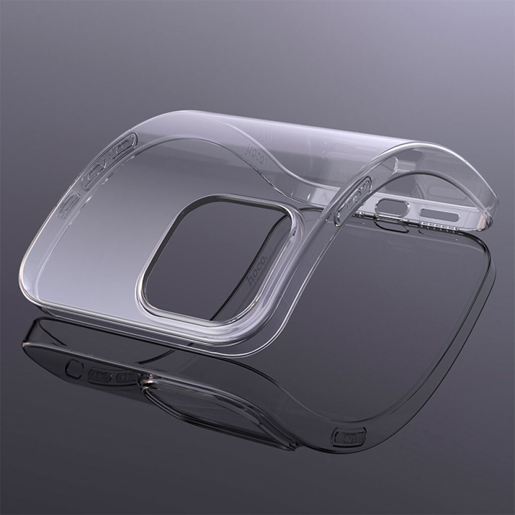 Чохол (накладка) Apple iPhone 17 Pro, Hoco Light Series, Прозорий - № 5 Чохол (накладка) Apple iPhone 17 Pro, Hoco Light Series, Прозорий - № 5