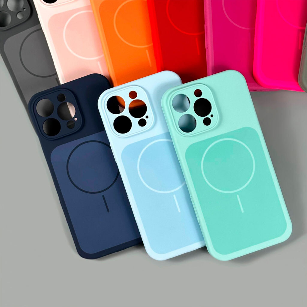 Чехол (накладка) Apple iPhone 17, Silicone Case Vision, MagSafe, Белый - № 4 Чехол (накладка) Apple iPhone 17, Silicone Case Vision, MagSafe, Белый - № 4