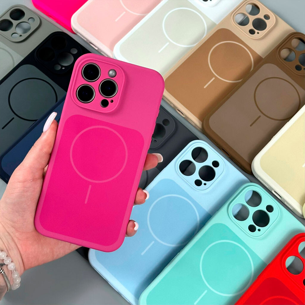 Чехол (накладка) Apple iPhone 17, Silicone Case Vision, MagSafe, Белый - № 6 Чехол (накладка) Apple iPhone 17, Silicone Case Vision, MagSafe, Белый - № 6