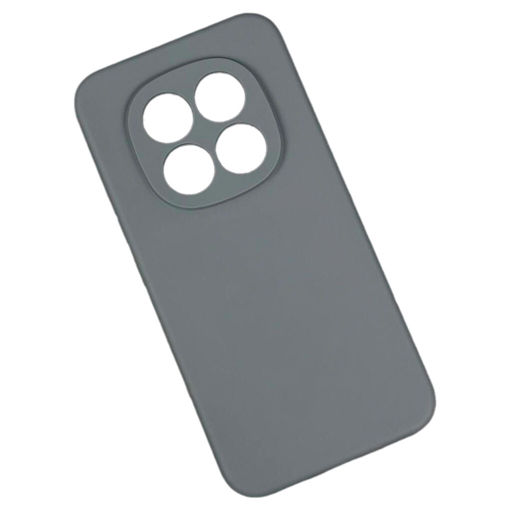 Чохол (накладка) Xiaomi Poco C81 / Redmi A7 Pro, Original Soft Case, Dark Grey, Сірий - № 1 Чохол (накладка) Xiaomi Poco C81 / Redmi A7 Pro, Original Soft Case, Dark Grey, Сірий - № 1