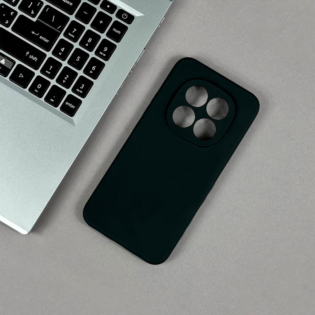 Чохол (накладка) Xiaomi Poco C81 / Redmi A7 Pro, Original Soft Case, Dark Grey, Сірий - № 5 Чохол (накладка) Xiaomi Poco C81 / Redmi A7 Pro, Original Soft Case, Dark Grey, Сірий - № 5