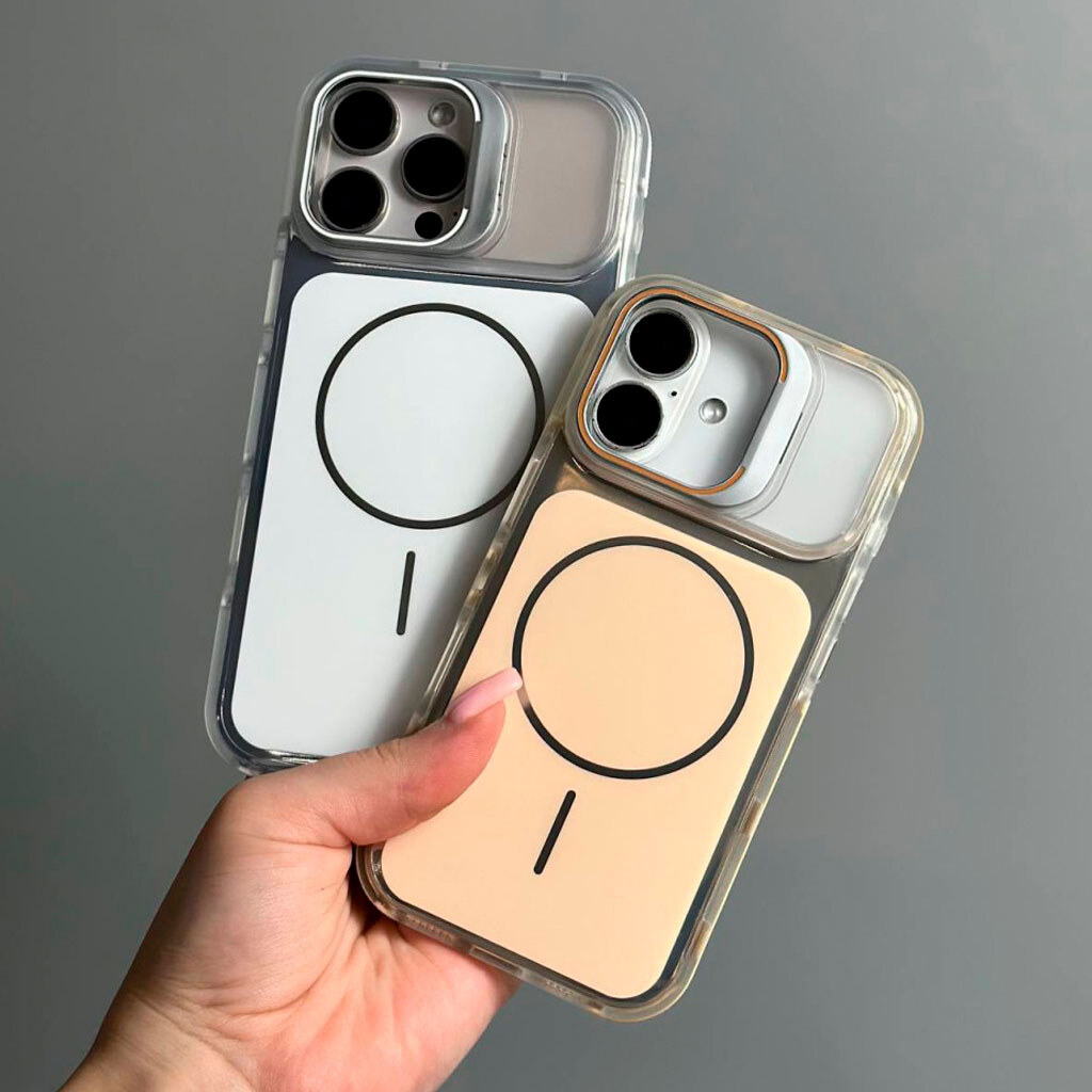 Чохол (накладка) Apple iPhone 17 Pro, Air Beats Silver Line, MagSafe, Білий - № 6 Чохол (накладка) Apple iPhone 17 Pro, Air Beats Silver Line, MagSafe, Білий - № 6