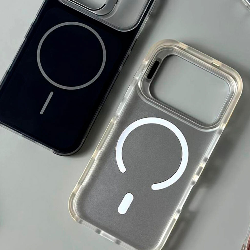 Чохол (накладка) Apple iPhone 17, Air Beats Silver Line, MagSafe, Шоколадний - № 2 Чохол (накладка) Apple iPhone 17, Air Beats Silver Line, MagSafe, Шоколадний - № 2