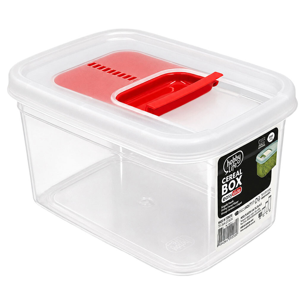 Ємність харчова пластикова прямокутна з кришкою Hobby Life - № 2 Ємність харчова пластикова прямокутна з кришкою Hobby Life - № 2