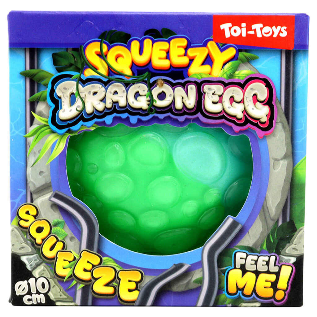 Игрушка-антистресс "Dragon egg", Toi-Toys, Зеленый - № 2 Игрушка-антистресс "Dragon egg", Toi-Toys, Зеленый - № 2