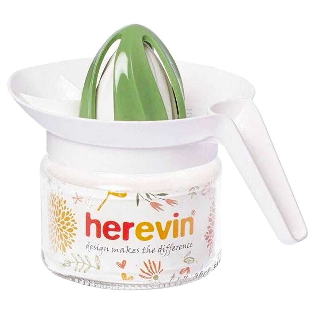 Соковыжималка ручная со стеклянной емкостью HEREVIN, 300 мл - № 1 Соковыжималка ручная со стеклянной емкостью HEREVIN, 300 мл - № 1