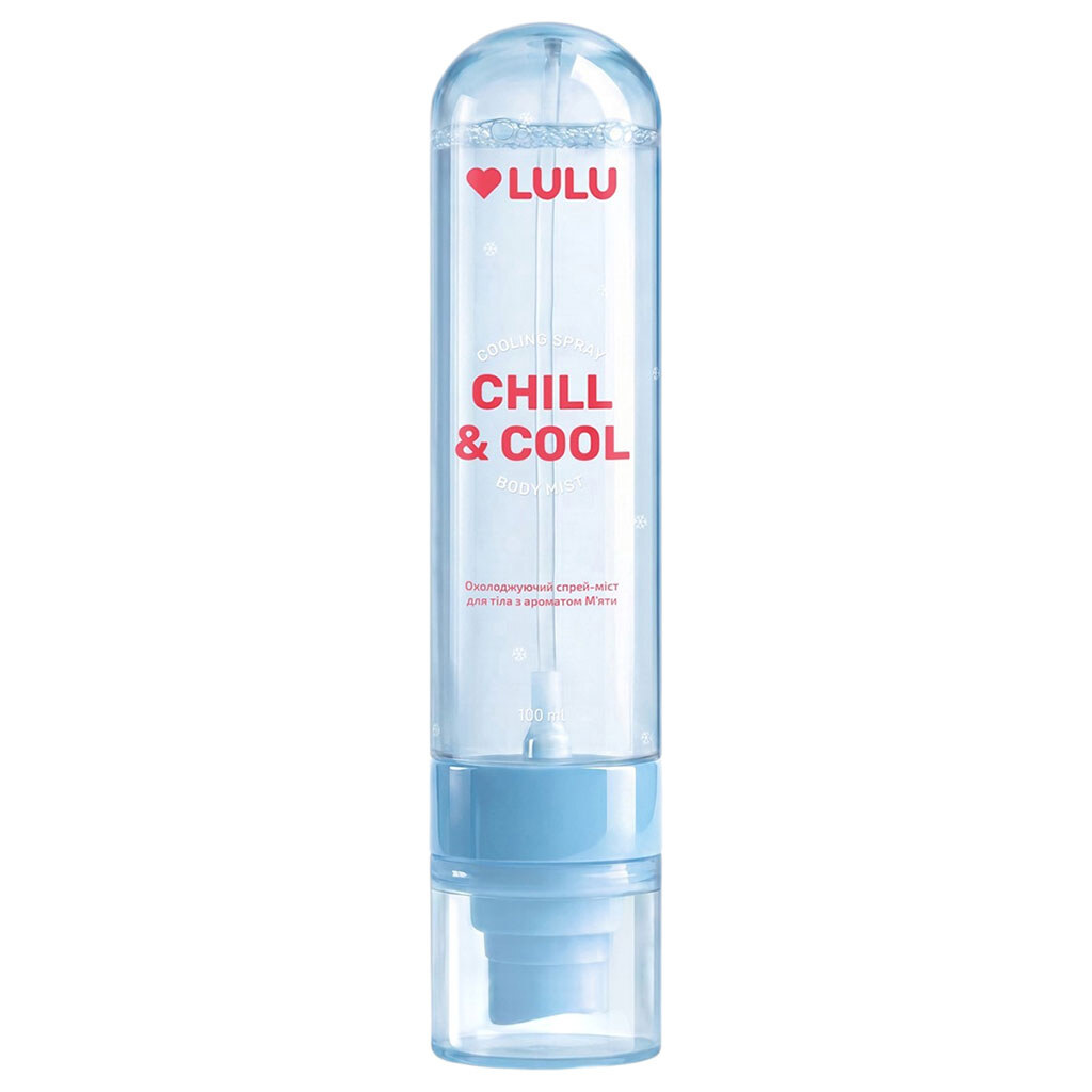 Спрей-міст для тіла охолоджувальний LULU Chill&Cool "М'ята", 100 мл - № 1 Спрей-міст для тіла охолоджувальний LULU Chill&Cool "М'ята", 100 мл - № 1