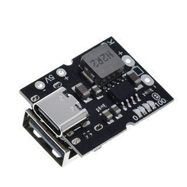 Зарядний пристрій для акумуляторів Type-C 5V 2A Power Bank Module - № 1 Зарядний пристрій для акумуляторів Type-C 5V 2A Power Bank Module - № 1