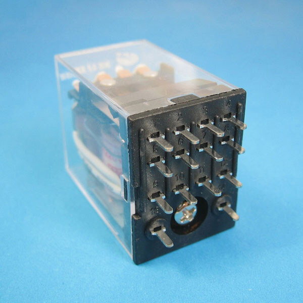 Реле электромеханическое HLS-4453(18F)-4C-AC220V-5A-P - № 1 Реле электромеханическое HLS-4453(18F)-4C-AC220V-5A-P - № 1