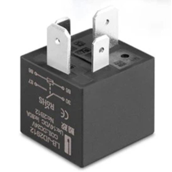 Реле електромеханічне LB-JD1912/4pin/12V/40A/Plastic Hook - № 2 Реле електромеханічне LB-JD1912/4pin/12V/40A/Plastic Hook - № 2