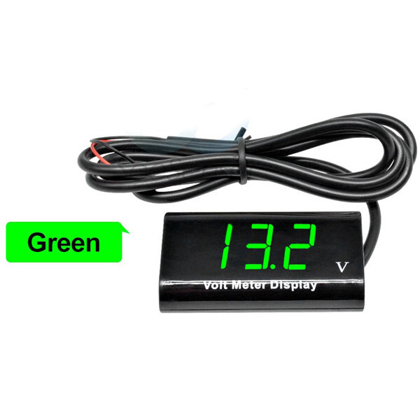 Вольтметр Voltage Indicator IP68 GREEN - № 1 Вольтметр Voltage Indicator IP68 GREEN - № 1
