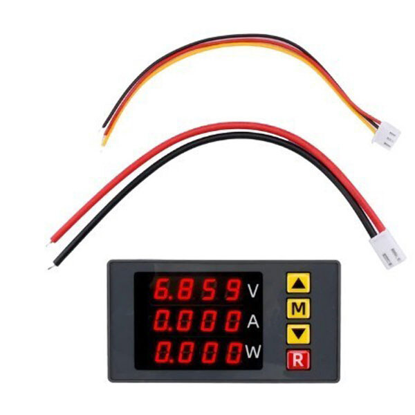 Вольтметр Trible Voltage Current Power Meter (Red Red Red) - № 2 Вольтметр Trible Voltage Current Power Meter (Red Red Red) - № 2