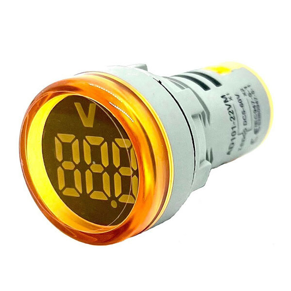 Вольтметр AD101-22DCV-Yellow - № 1 Вольтметр AD101-22DCV-Yellow - № 1