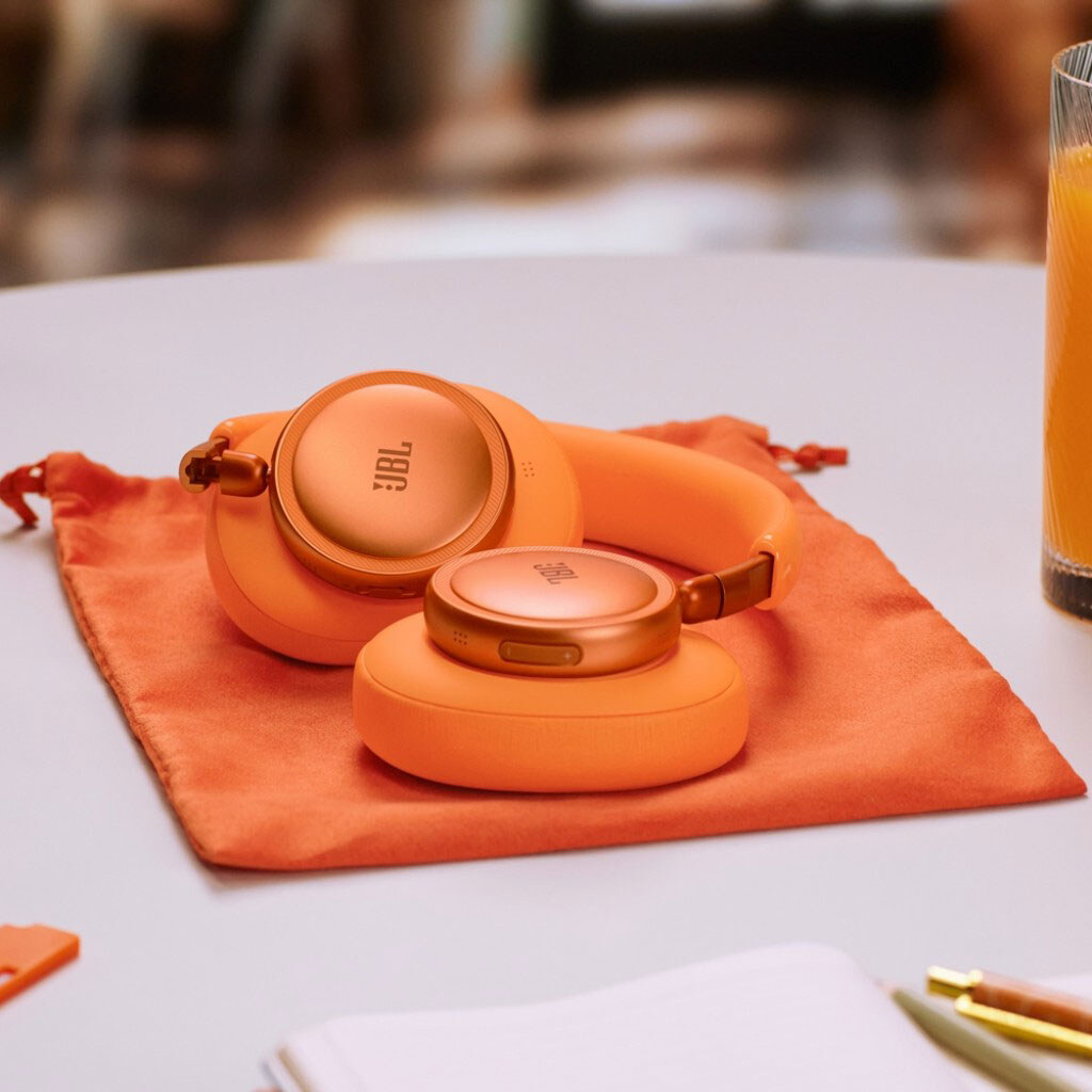 Bluetooth-гарнитура JBL Live 780NC, С микрофоном, Стерео, Оранжевый - № 12 Bluetooth-гарнитура JBL Live 780NC, С микрофоном, Стерео, Оранжевый - № 12