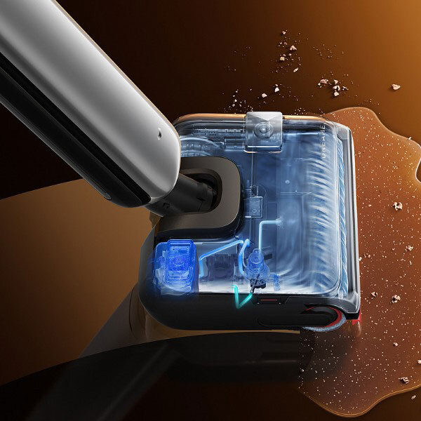 Аккумуляторный моющий пылесос Dreame T16 Pro Heat, Серый - № 12 Аккумуляторный моющий пылесос Dreame T16 Pro Heat, Серый - № 12