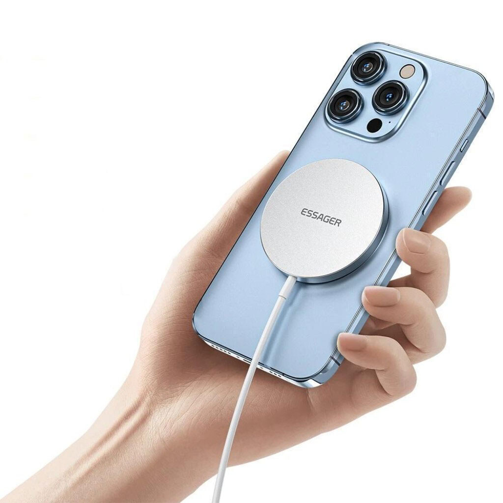 Бездротове ЗУ Essager YiT EWXCX-YT02-Z, Білий - № 2 Бездротове ЗУ Essager YiT EWXCX-YT02-Z, Білий - № 2