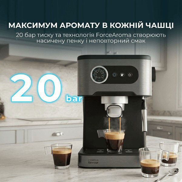 Кофемашина Cecotec Power Espresso 20 Pro CCTC-00271, Черный - № 6 Кофемашина Cecotec Power Espresso 20 Pro CCTC-00271, Черный - № 6