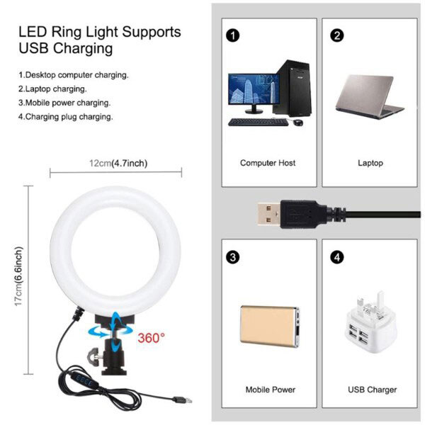 Комплект блогера Puluz PKT3028, Черный - № 3 Комплект блогера Puluz PKT3028, Черный - № 3