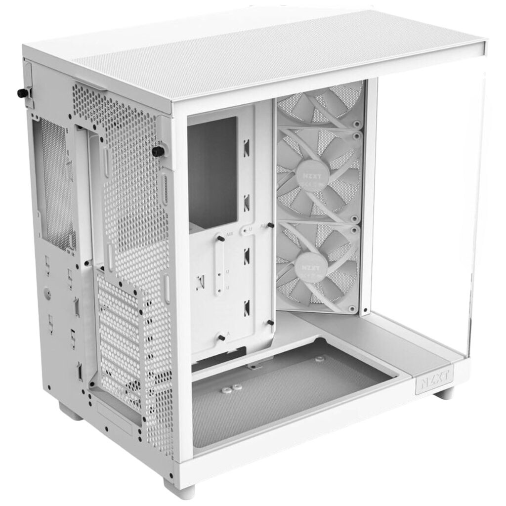 Корпус NZXT H6 Flow RGB, Белый - № 3 Корпус NZXT H6 Flow RGB, Белый - № 3