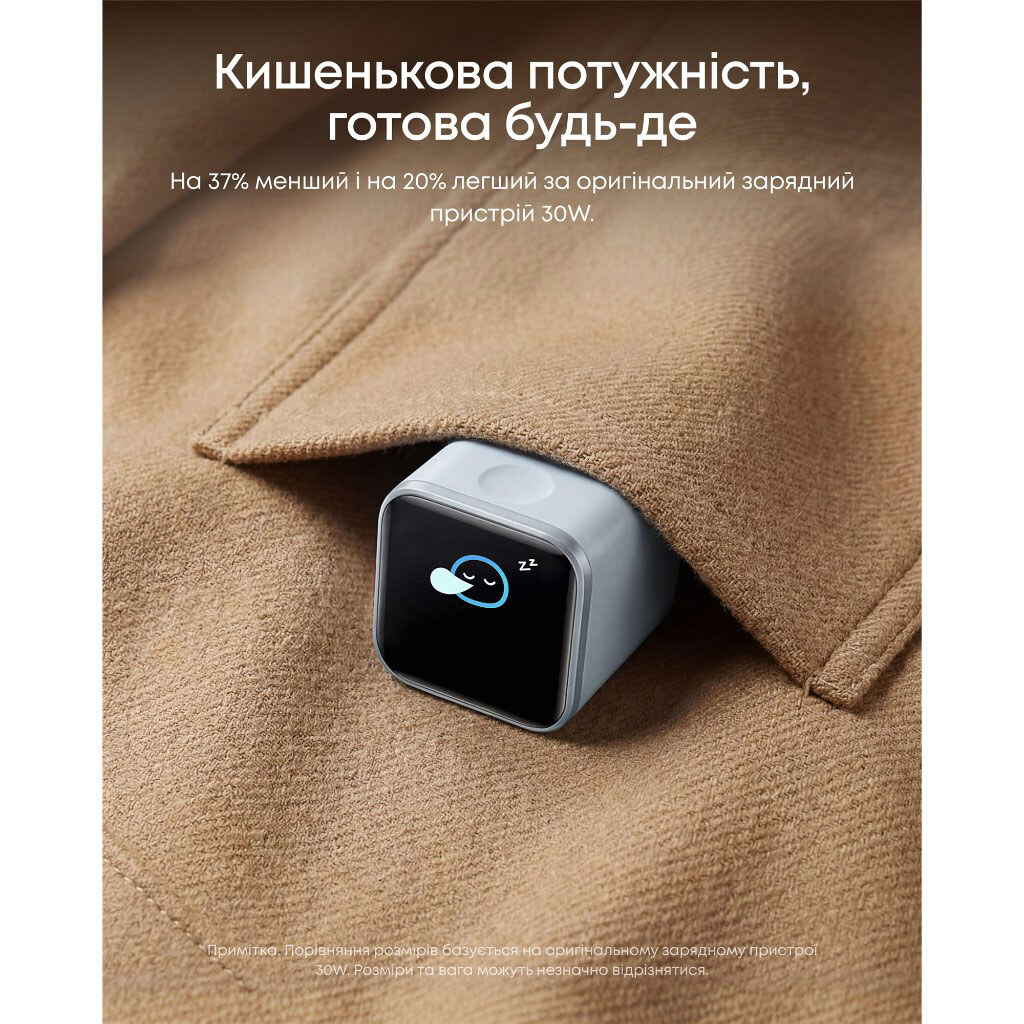 СЗУ Anker Nano Charger A121DGO1, Помаранчевий - № 4 СЗУ Anker Nano Charger A121DGO1, Помаранчевий - № 4