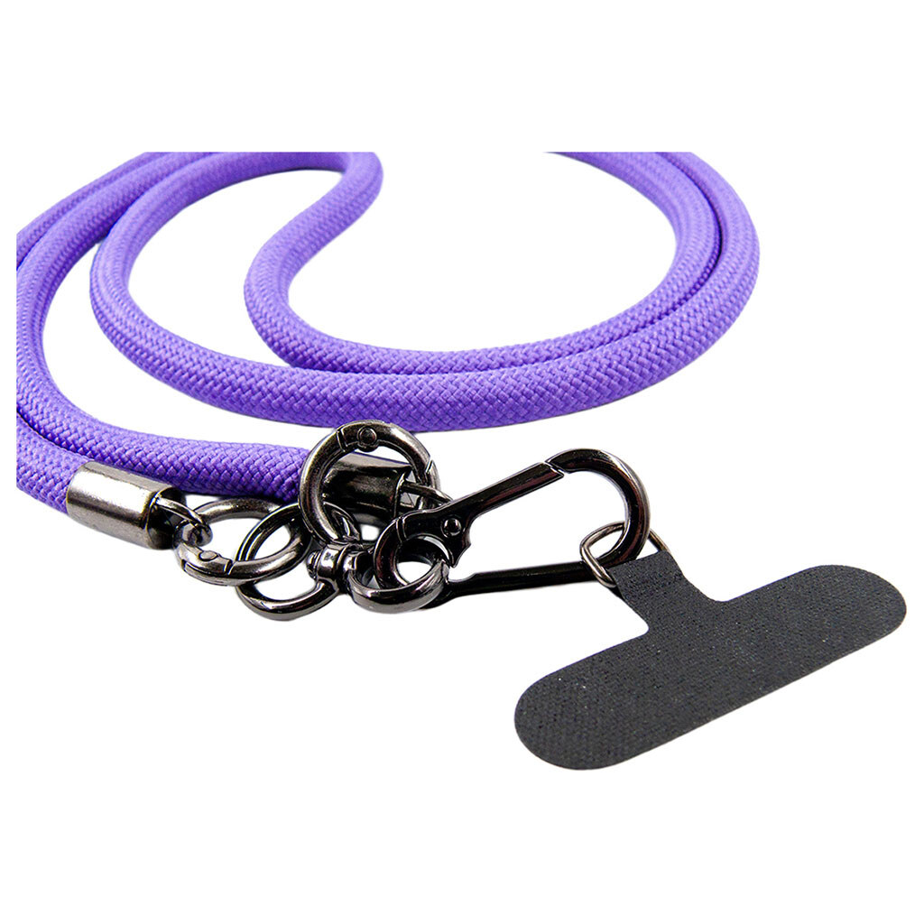 Ремешок для смартфона Dengos CrossBody Rope NTK-CRB-01, Фиолетовый - № 2 Ремешок для смартфона Dengos CrossBody Rope NTK-CRB-01, Фиолетовый - № 2