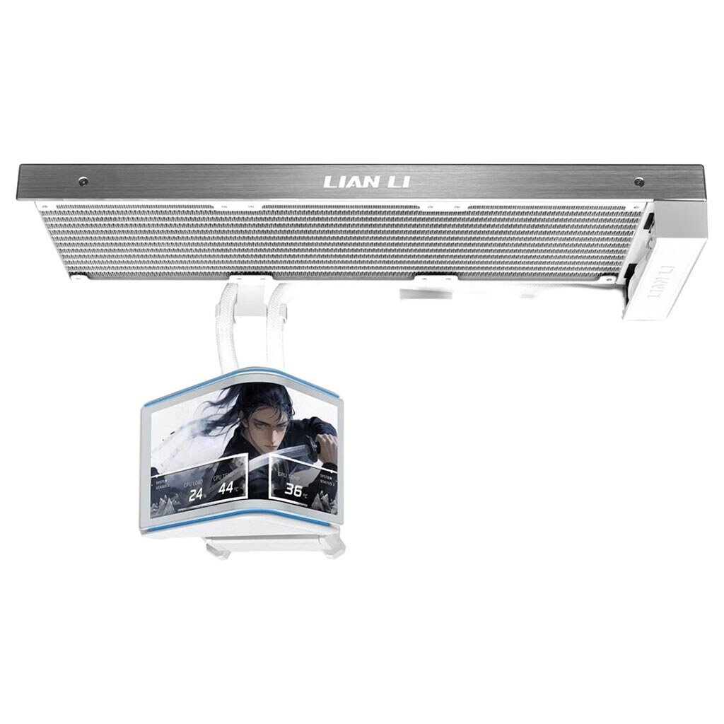 Система водяного охлаждения Lian Li HydroShift II OLED Curved 360 Fanless - № 1 Система водяного охлаждения Lian Li HydroShift II OLED Curved 360 Fanless - № 1