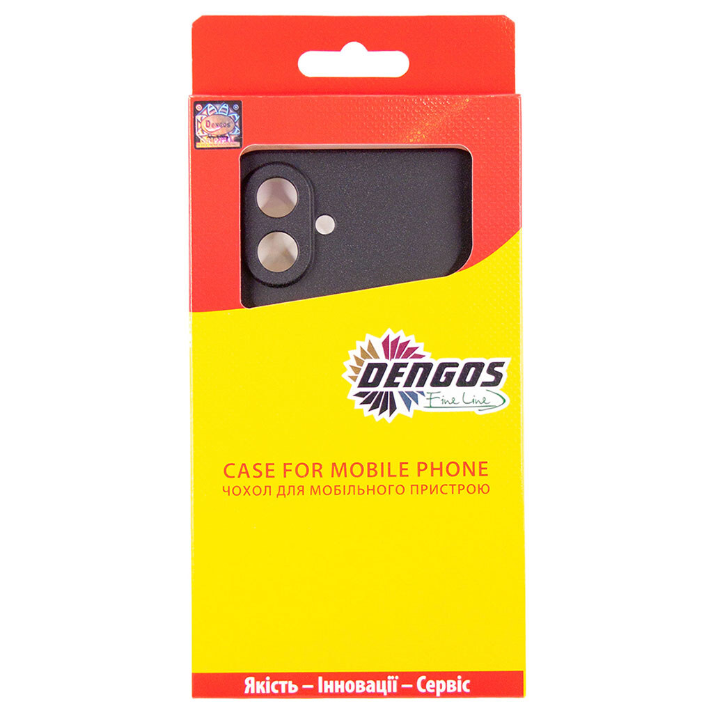 Чехол (накладка) Samsung A075 Galaxy A07, Dengos, Черный - № 4 Чехол (накладка) Samsung A075 Galaxy A07, Dengos, Черный - № 4