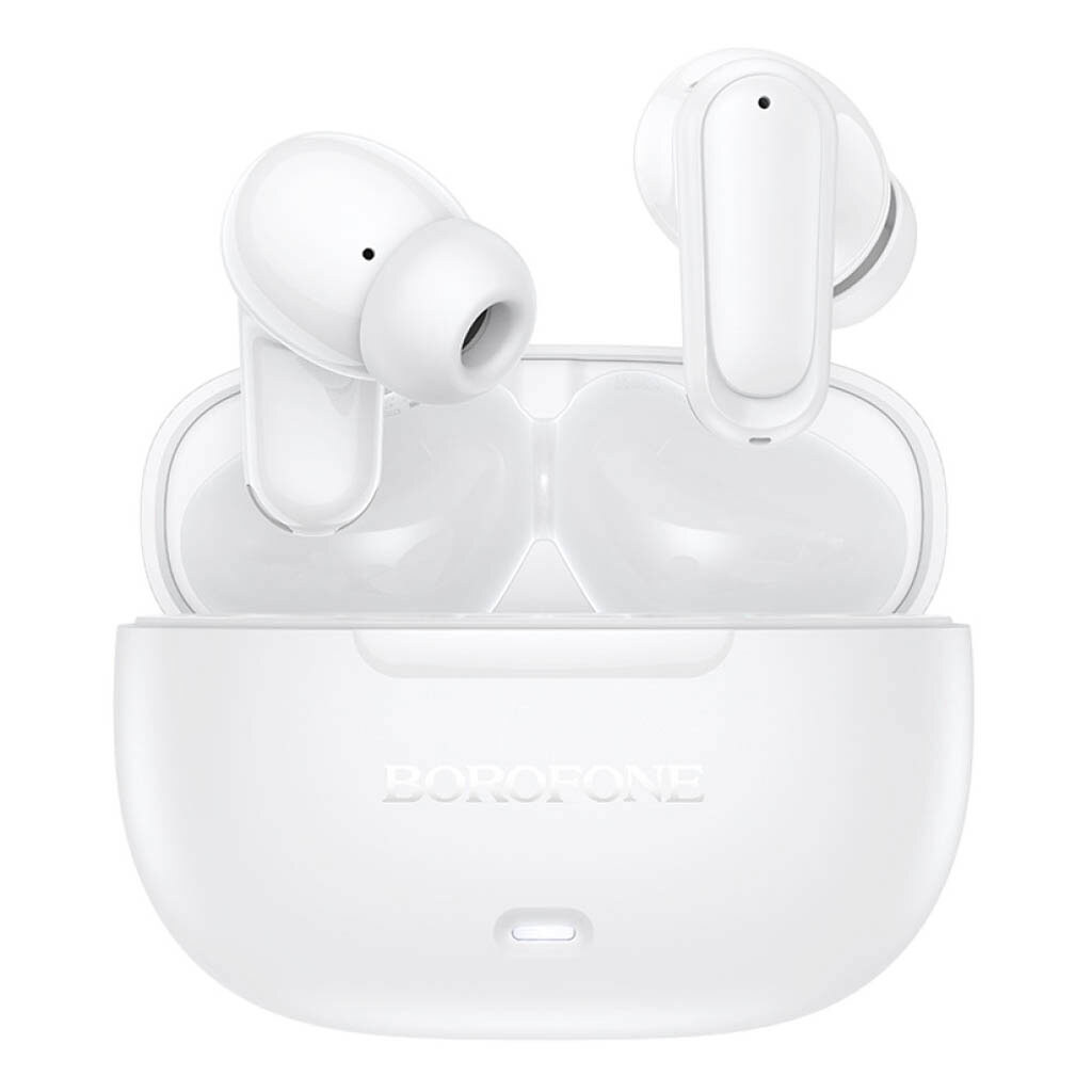 Bluetooth-гарнитура Borofone BW96 Mellow, Стерео, Белый - № 2 Bluetooth-гарнитура Borofone BW96 Mellow, Стерео, Белый - № 2